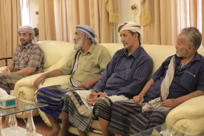 اخبار اليمن الان الكثيري يستقبل وجهاء قبيلة بسيئون اخبار اليمن الان الحدث اليوم عاجل