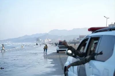 اخبار اليمن الان انتشار الحزام للتوعية والتحذير السباحة اخبار اليمن الان الحدث اليوم عاجل