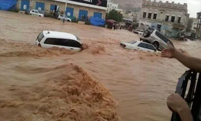 اخبار اليمن الان الفاو فيضانات مفاجئة اليمن الأمطار اخبار اليمن الان الحدث اليوم عاجل