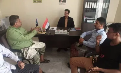 اخبار اليمن الان الغزالي ومندوبي الاندية الرياضية بالمحافظة اخبار اليمن الان الحدث اليوم عاجل