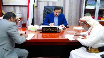 اخبار اليمن الان محافظ يصادق المدخل الغربي لمدينة اخبار اليمن الان الحدث اليوم عاجل