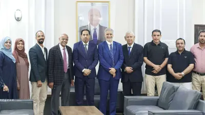 اخبار اليمن الان الوزير البكري يستقبل الممثل المتحدة اخبار اليمن الان الحدث اليوم عاجل