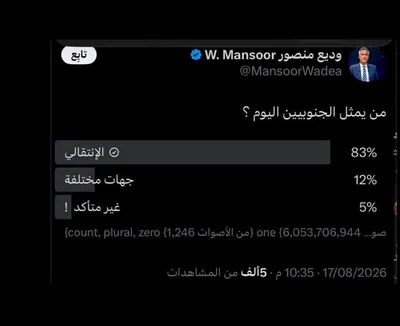 اخبار اليمن الان إستبيانات لصالح المجلس الانتقالي الجنوبي اخبار اليمن الان الحدث اليوم عاجل