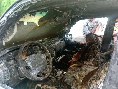 اخبار اليمن الان مجهولون يحرقون سيارة رئيس رابطة اخبار اليمن الان الحدث اليوم عاجل