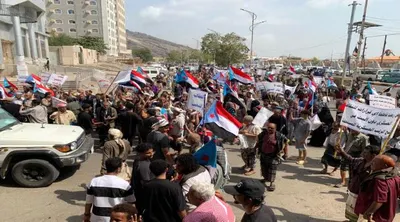 اخبار اليمن الان احتجاجية للهيئة العسكرية العليا الجنوبي اخبار اليمن الان الحدث اليوم عاجل