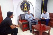 رئيس كتلة عدن بالجمعية الوطنية يزور مكاتب الهيئة...