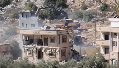 اخبار اليمن الان الاحتلال يهدم منزلا قرية المغير اخبار اليمن الان الحدث اليوم عاجل