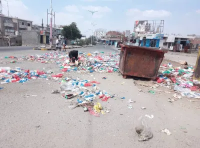 اخبار اليمن الان احتجاجات غاضبة لعمال النظافة أبين اخبار اليمن الان الحدث اليوم عاجل