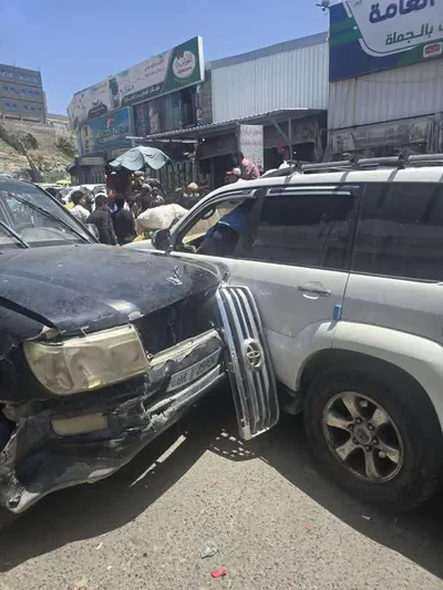 اخبار اليمن الان حادث تصادم سيارات يافع صور اخبار اليمن الان الحدث اليوم عاجل
