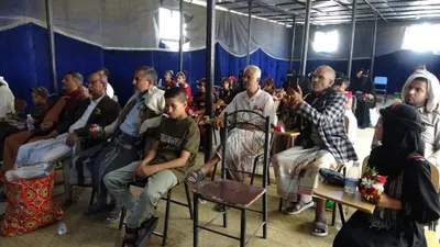 اخبار اليمن الان بأغصان المحبة والسلام تحتفيان المشاقر اخبار اليمن الان الحدث اليوم عاجل