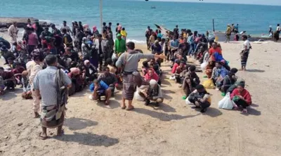 اخبار اليمن الان ضبط قارب تهريب مهاجرا شرعي اخبار اليمن الان الحدث اليوم عاجل