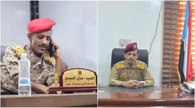 اخبار اليمن الان العميد الجنيدي المشوشي لألوية والإسناد اخبار اليمن الان الحدث اليوم عاجل