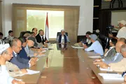 صحيفة الثورة صنعاء اخبار اليمن الان العلامة مفتاح مستوى الكهرباء والمياه اخبار اليمن الان الحدث اليوم عاجل صحيفة الثورة صنعاء