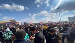 اخبار اليمن الان آلاف المصريين يحتشدون لـتهجير الفلسطينيين اخبار اليمن الان الحدث اليوم عاجل