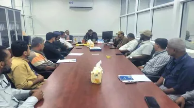 اخبار اليمن الان الطيران المدني يتفقد الريان الدولي اخبار اليمن الان الحدث اليوم عاجل