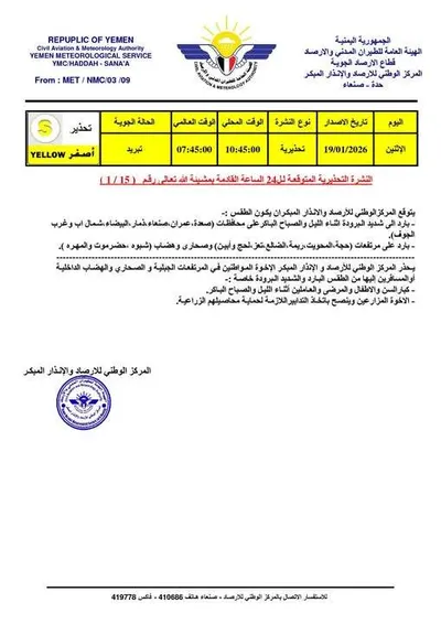 اخبار اليمن الان الحدث اليوم عاجل 