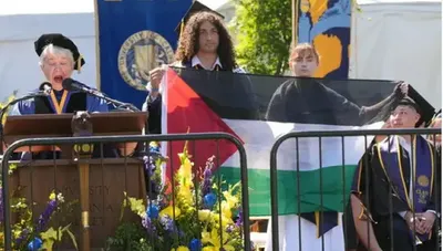 اخبار اليمن الان كاليفورنيا بيركلي استلام شهادته فلسطين اخبار اليمن الان الحدث اليوم عاجل