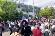 عرب تايم اخبار اليمن الان احتجاجية المياه تنديدا بتدهور الخدمات اخبار اليمن الان الحدث اليوم عاجل عرب تايم