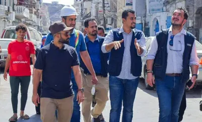 اخبار اليمن الان وأوليفيرا يطلعان المباني التاريخية بمديرية اخبار اليمن الان الحدث اليوم عاجل