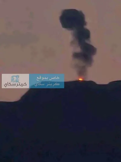 اخبار اليمن الان اندلاع النيران مواقع استهدافها بغارات اخبار اليمن الان الحدث اليوم عاجل