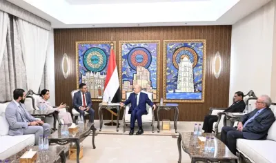 اخبار اليمن الان الرئيس العليمي الحكومة المركزي اقتصادي اخبار اليمن الان الحدث اليوم عاجل