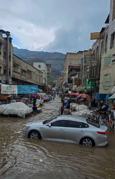 اخبار اليمن الان أمطار غزيرة تغمر مدينة تعز اخبار اليمن الان الحدث اليوم عاجل