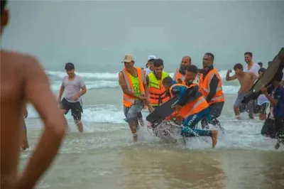 اخبار اليمن الان انقاذ شابين الغرق اخبار اليمن الان الحدث اليوم عاجل