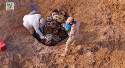 اخبار اليمن الان إنجاز جديد لمشروع انتزاع ومتفجر اخبار اليمن الان الحدث اليوم عاجل