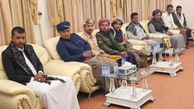 اخبار اليمن الان الكثيري يلتقي قبائل المشقاص بحضرموت اخبار اليمن الان الحدث اليوم عاجل