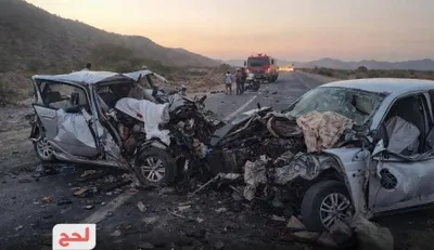 اخبار اليمن الان مأساة مصرع سائقين تصادم رئيسي اخبار اليمن الان الحدث اليوم عاجل
