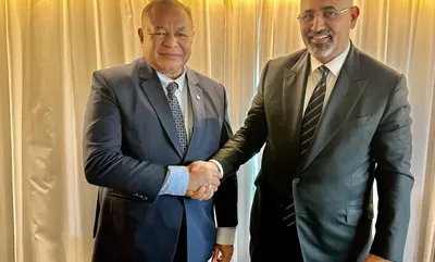 اخبار اليمن الان الرئيس الزبيدي يلتقي خارجية الشرقية اخبار اليمن الان الحدث اليوم عاجل