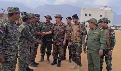 اخبار اليمن الان اللواء يتفقد القوات الخاصة بسقطرى اخبار اليمن الان الحدث اليوم عاجل