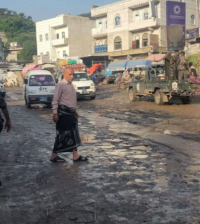 اخبار اليمن الان مواطنون يطالبون بالاهتمام بمفرق حبشي اخبار اليمن الان الحدث اليوم عاجل