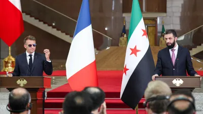 اخبار اليمن الان مسبوقة ماكرون لدمشق وشجاعة السوريين اخبار اليمن الان الحدث اليوم عاجل
