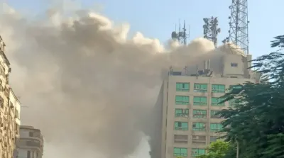اخبار اليمن الان حريق يلتهم سنترال رمسيس السبب اخبار اليمن الان الحدث اليوم عاجل