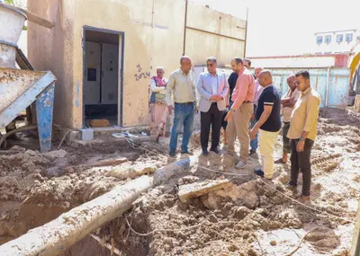 اخبار اليمن الان شاذلي يتفقد العمل الرئيسية بالمنصورة اخبار اليمن الان الحدث اليوم عاجل