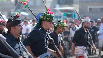 اخبار اليمن الان اختتام مهرجان التراثي المفلحي احتفالية اخبار اليمن الان الحدث اليوم عاجل