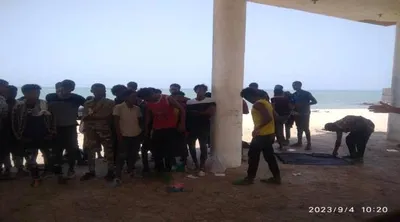 اخبار اليمن الان ضبط مهاجرا شرعي مهربين المندب اخبار اليمن الان الحدث اليوم عاجل