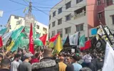 صحيفة الثورة صنعاء اخبار اليمن الان مظاهرات تشهدها المخيمات الفلسطينية لمجازر اخبار اليمن الان الحدث اليوم عاجل صحيفة الثورة صنعاء