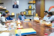 صحيفة المرصد اخبار اليمن الان المحافظ اجتماعا لمناقشة المشاريع الخدمية اخبار اليمن الان الحدث اليوم عاجل صحيفة المرصد