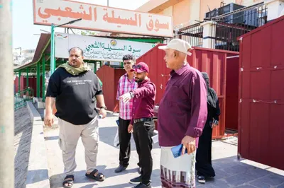 اخبار اليمن الان جرادي يتفقد النسوي الشعبي السيلة اخبار اليمن الان الحدث اليوم عاجل