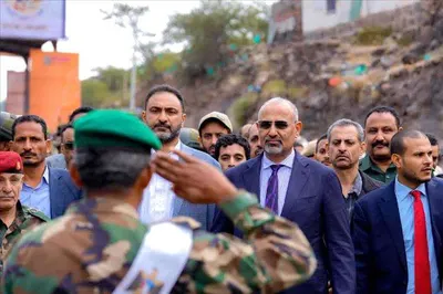 اخبار اليمن الان عيدروس الزبيدي يزور صلاح الشنفرة اخبار اليمن الان الحدث اليوم عاجل