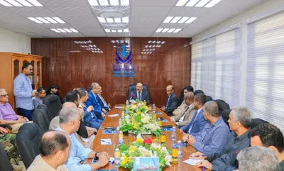 اخبار اليمن الان استمرارا لزياراته الميدانية لمرافق الوزارة اخبار اليمن الان الحدث اليوم عاجل