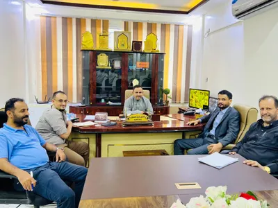 اخبار اليمن الان تنظيم النقل يلتقي بمدير الوديعة اخبار اليمن الان الحدث اليوم عاجل