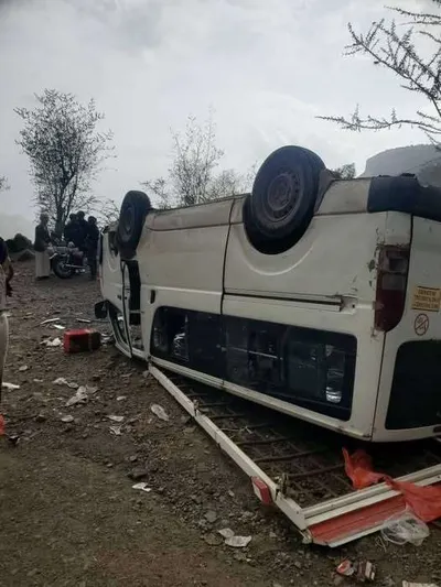 اخبار اليمن الان انقلاب نقيل سمارة ونجاة الجميع اخبار اليمن الان الحدث اليوم عاجل