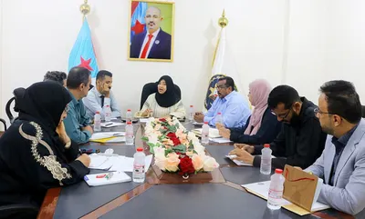 اخبار اليمن الان الإغاثة والأعمال الإنسانية اجتماعها المحامية اخبار اليمن الان الحدث اليوم عاجل