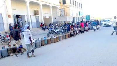 اخبار اليمن الان المكلا تختنق بأزمة غاز رمضان اخبار اليمن الان الحدث اليوم عاجل