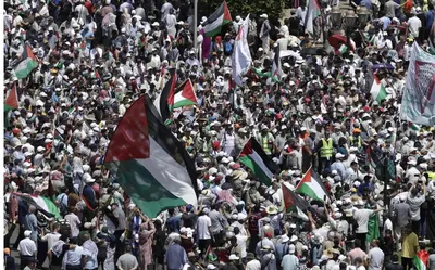 اخبار اليمن الان مظاهرات حاشدة مدينة مغربية لفلسطين اخبار اليمن الان الحدث اليوم عاجل