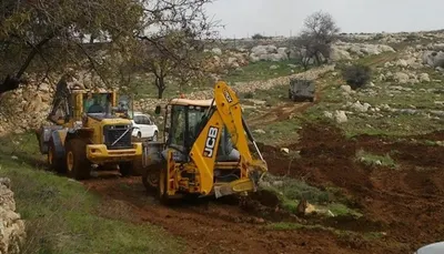 اخبار اليمن الان الاحتلال يشرع بتجريف أراضي سلفيت اخبار اليمن الان الحدث اليوم عاجل