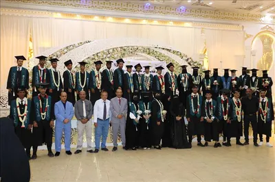 اخبار اليمن الان المجتمع تحتفي الدفعة تكنولوجيا المعلومات اخبار اليمن الان الحدث اليوم عاجل